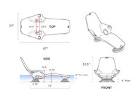 4 Inch Riser Set for Shayz - reference 2