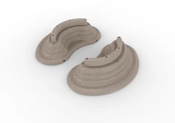 4 Inch Riser Set for Shayz in-pool furniture - accessories