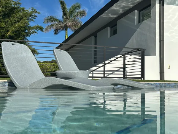 Tenjam Laylo In-Pool Lounger in-pool furniture - loungers