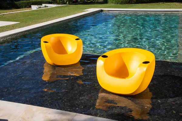 Tenjam Moon Chair Set of 2 in-pool furniture - chairs