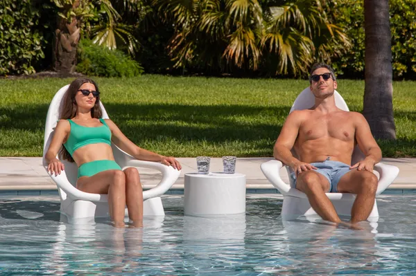 Tenjam Woosah Adirondack Chair Set of 2 in-pool furniture - chairs